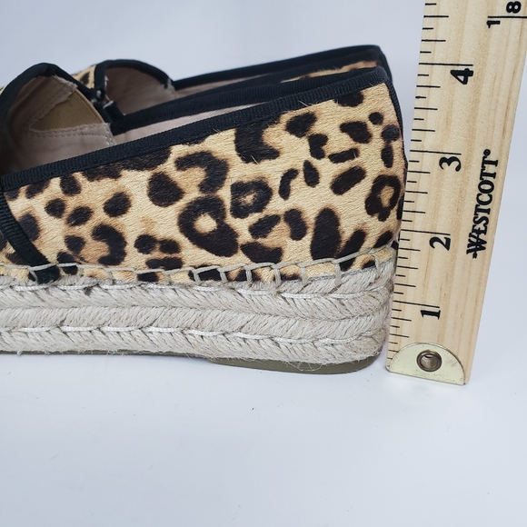 STEVE MADDEN Alexia Leopard Platform Espadrille - Picture 9 of 9